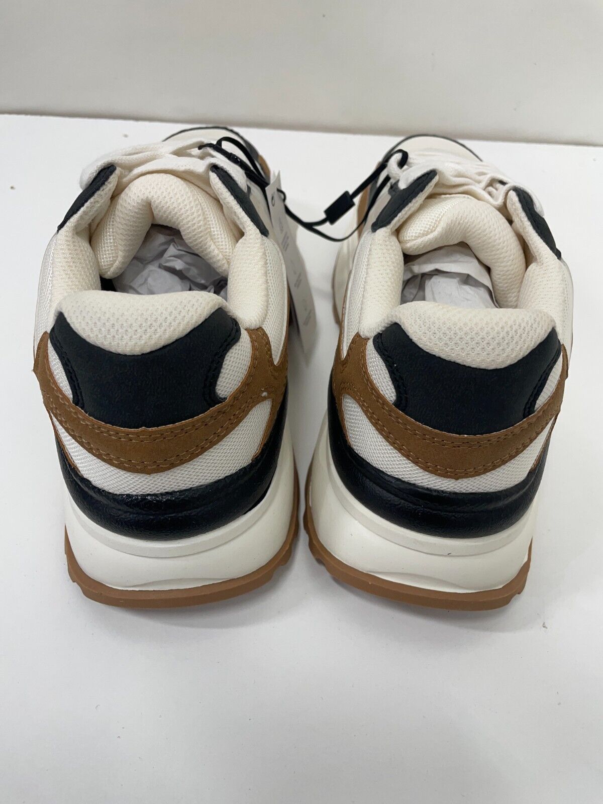 Bershka Mens 39/6 Multi-Piece Mesh Trainers Chunky Colorblock Shoes Sneaker