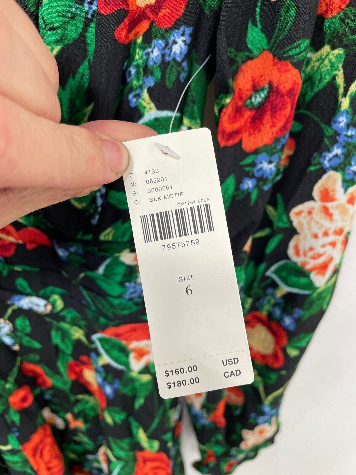 Anthropologie Womens 6 Lacy V Neck Mini Dress Long Sleeve Floral Lace Black Boho