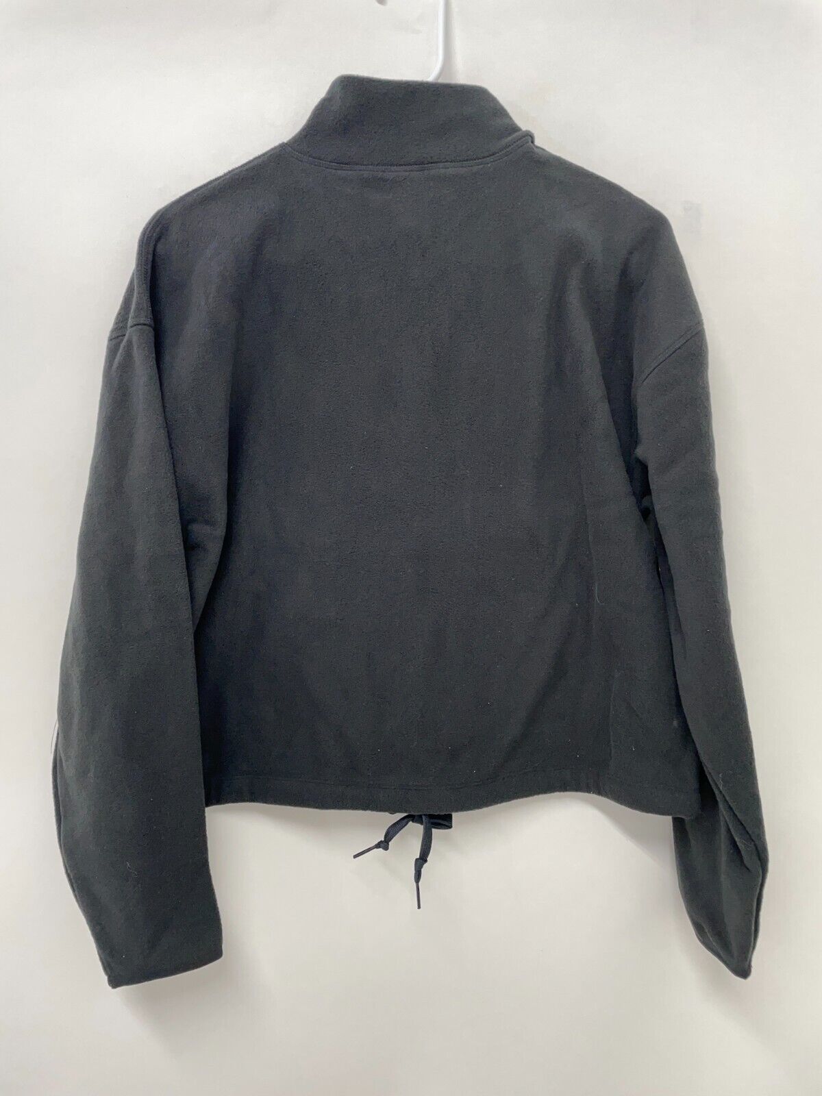 PINK Victoria's Secret Women's XS Polar Fleece Quarter-Zip Black Jacket NEW