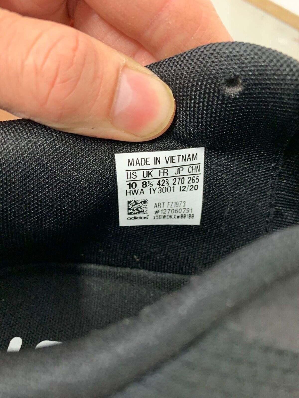 Adidas Womens 10 Response Super Running Shoes Black Hi Res Yellow FZ1973