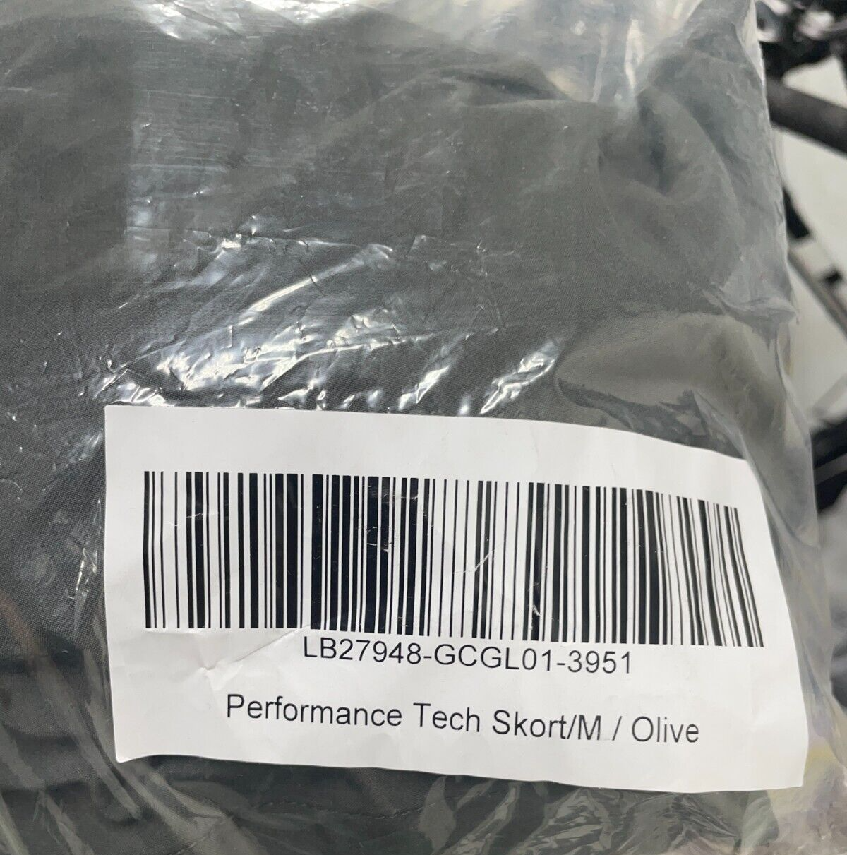 Quince Women's M Performance Tech Skort Olive Green UPF 50 Built-In Shorts NWT