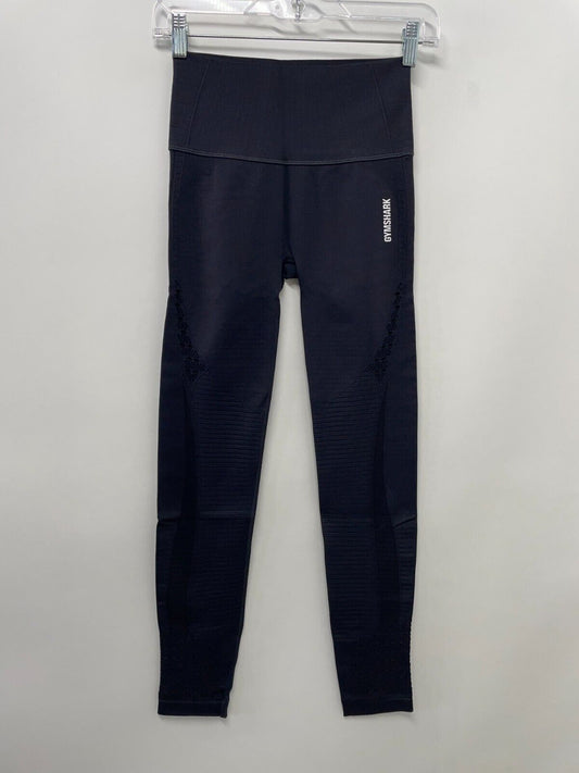 Gymshark Women's S Energy Seamless Legging Black High Rise Full Length B1A2C NWT