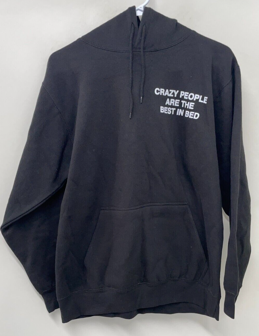 A**holes Live Forever Mens M Hoodie Sweatshirt Black Funny Crazy People ALF