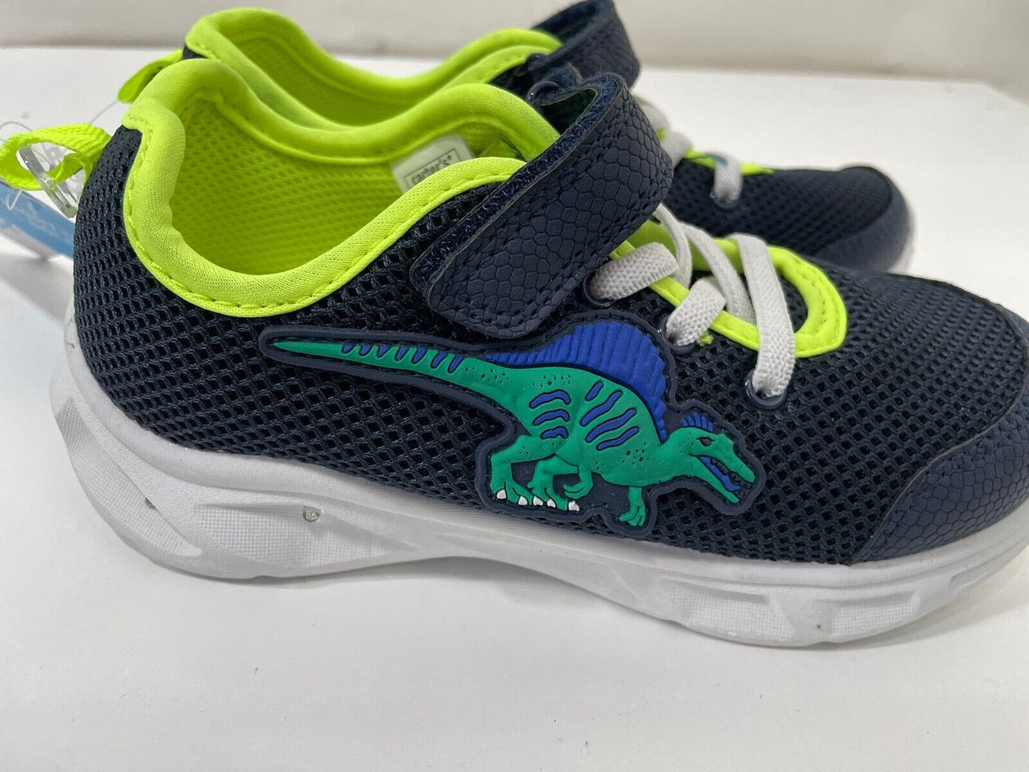 Carter's Little Kids Boys 12 Dinosaur Ohio Sneaker Shoes Running Navy