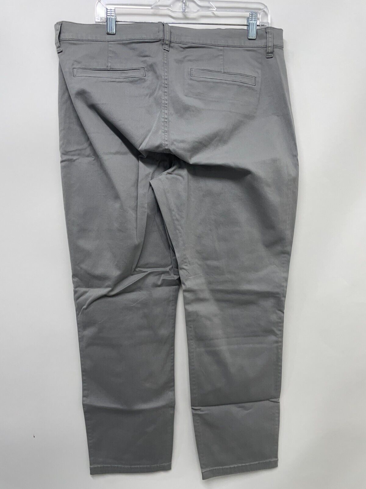J. Crew Women's 32 Vintage Slim-Straight Stretch Chino Pant Vintage Dove AB648