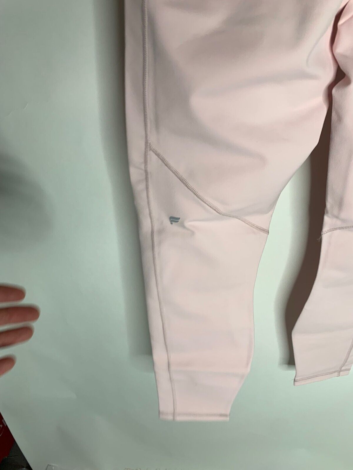 Fabletics Womens L The Define High Waisted 7/8 Legging Pixie Light Pink Yoga