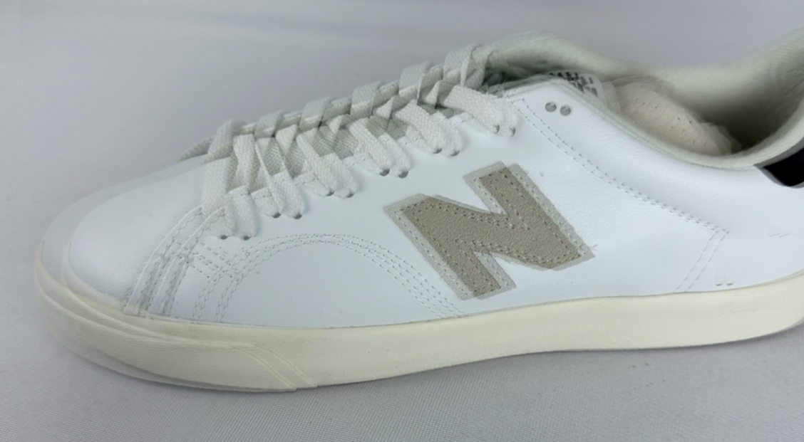 New Balance 210 Mens 10 Pro Court White Black Skateboarding Shoes CT210WLB