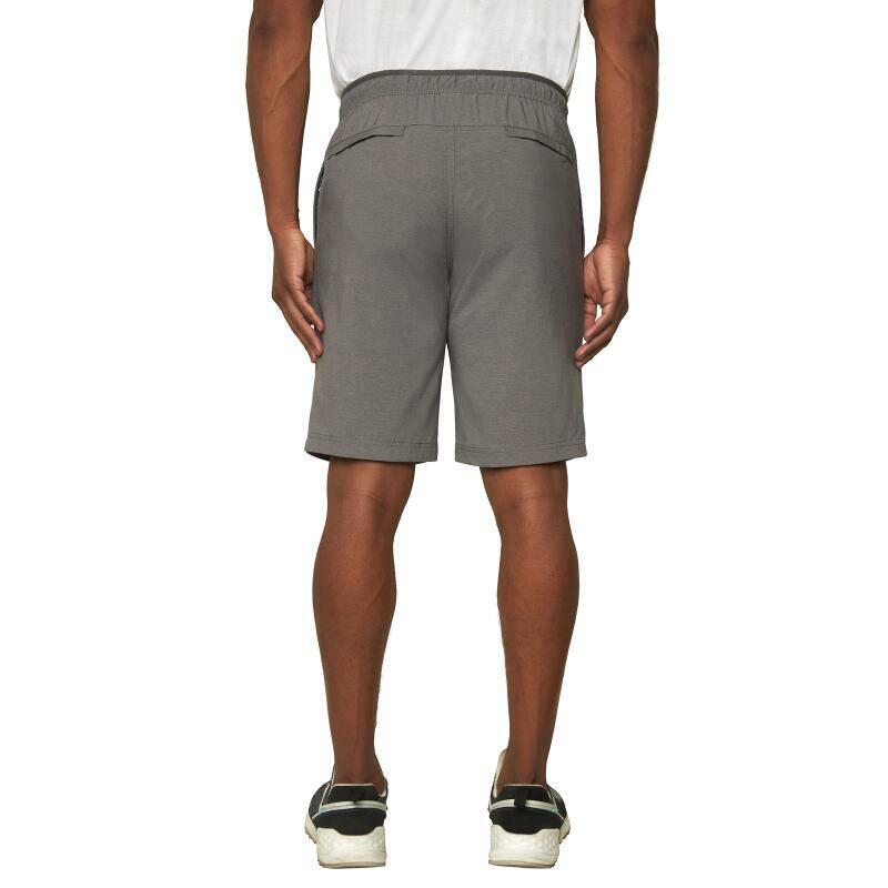 Voyager Mens 3XL Smoked Pearl Gray UV Protection 50+ Stretch Travel Shorts
