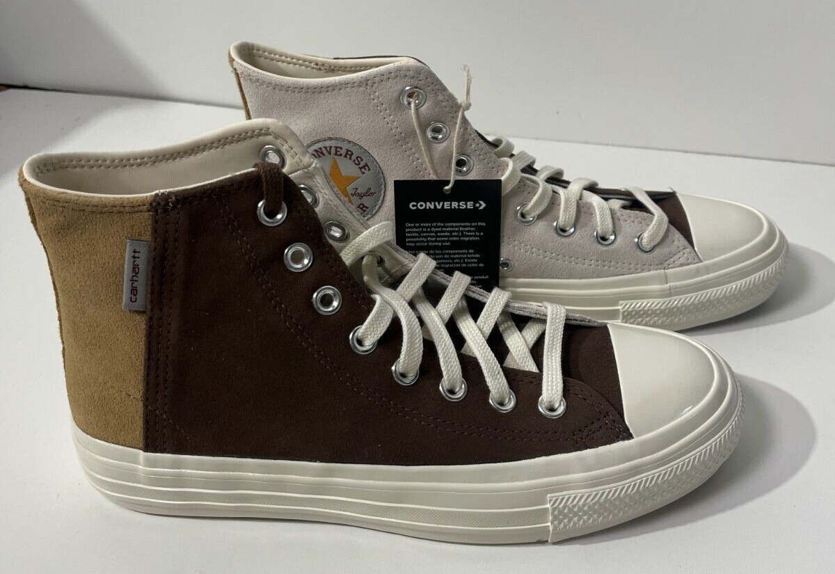 Converse Sz M7/W9 Carhartt WIP x Chuck Taylor AllStar Pro Hi Starfish Dark Earth