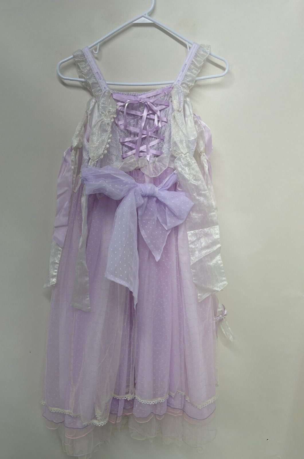 Baby The Stars Shine Bright Women Chiffon Satin Lolita Dress Purple b43js237