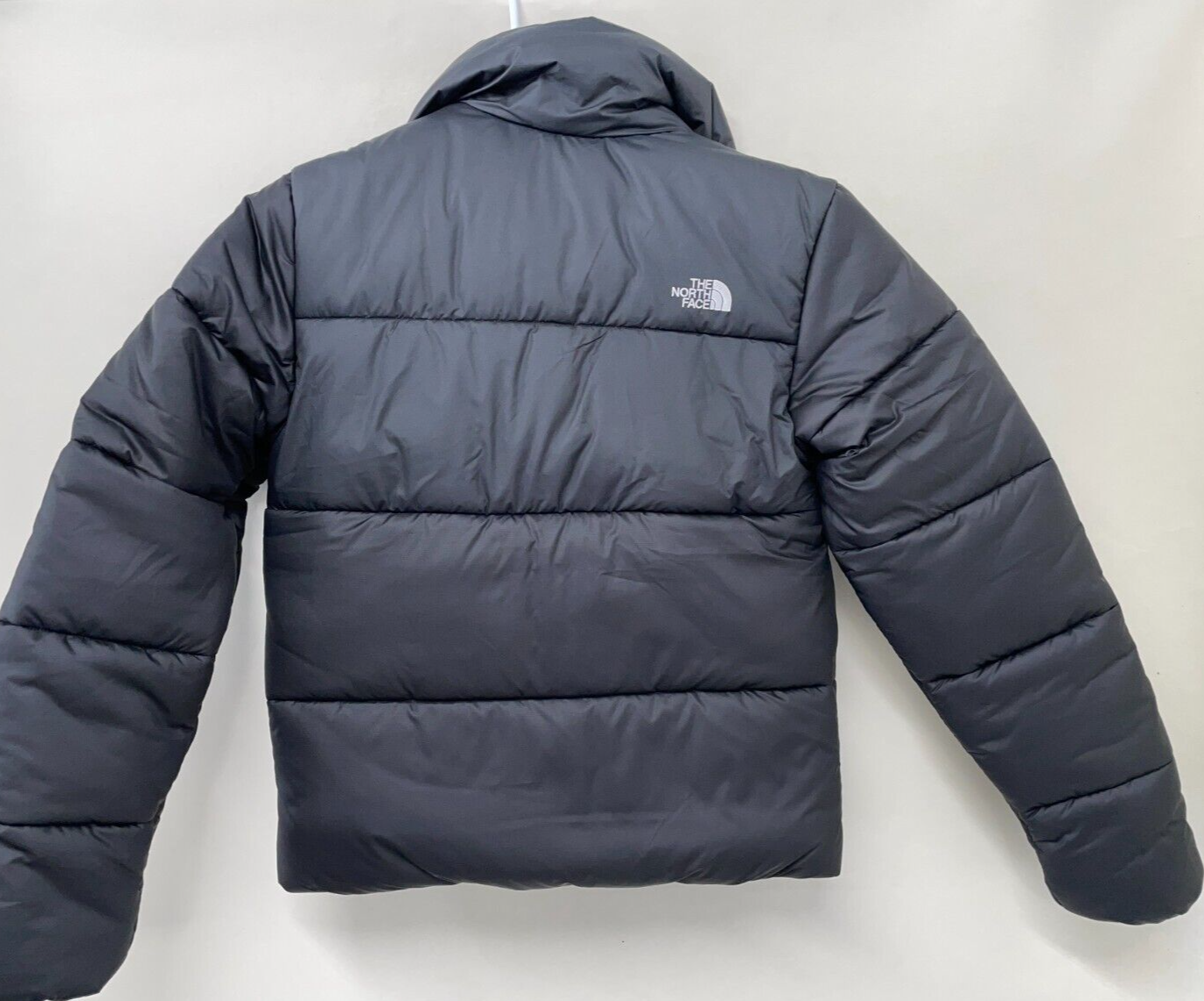 The North Face Womens XS Saikuru Windproof Quilted Puffer Jacket Black 853N