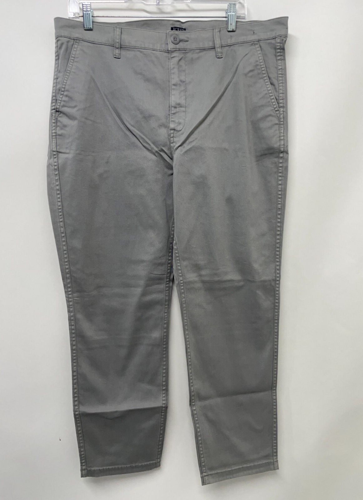 J. Crew Women's 32 Vintage Slim-Straight Stretch Chino Pant Vintage Dove AB648