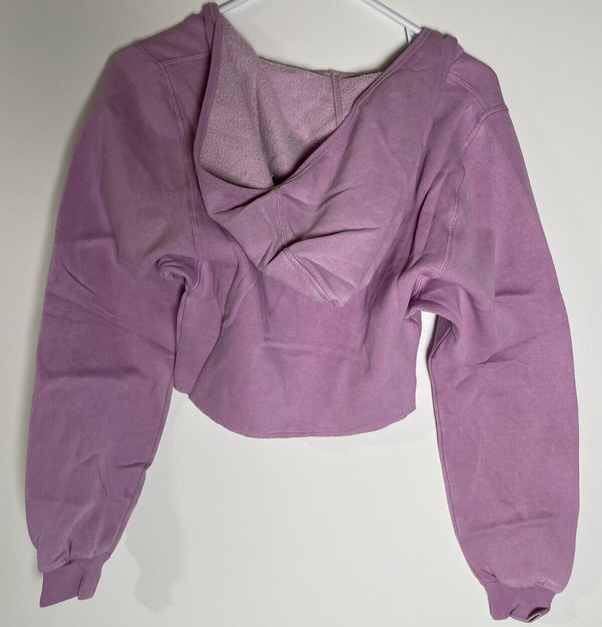 Out From Under Women's S Jayden Lace-Trim Hoodie Sweatshirt Purple 87883310