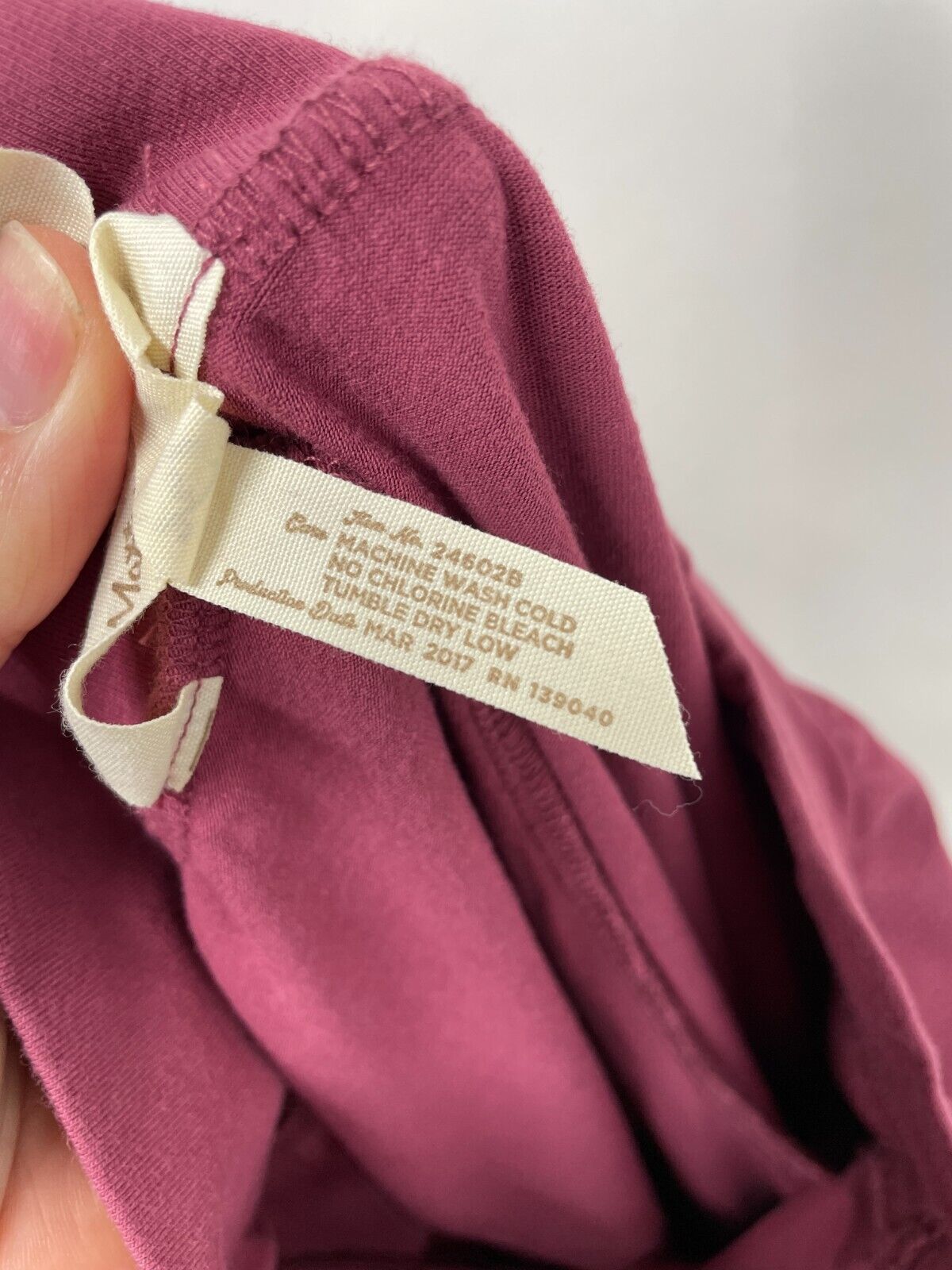 Matilda Jane Womens S Syllabus Big Ruffle Mauve Plum Flare Capri Leggings Pants