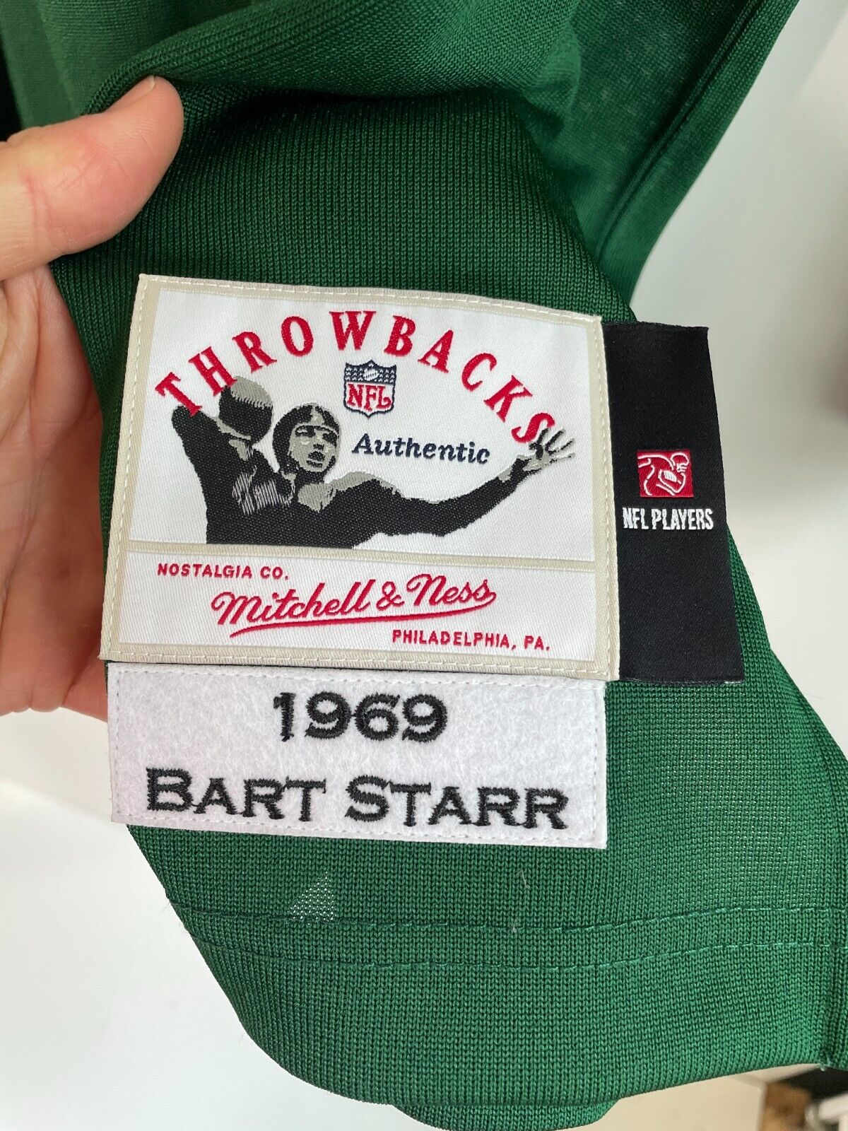 1969 Bart Starr Mens 56 3XL Green Bay Packers Mitchell & Ness Football Jersey