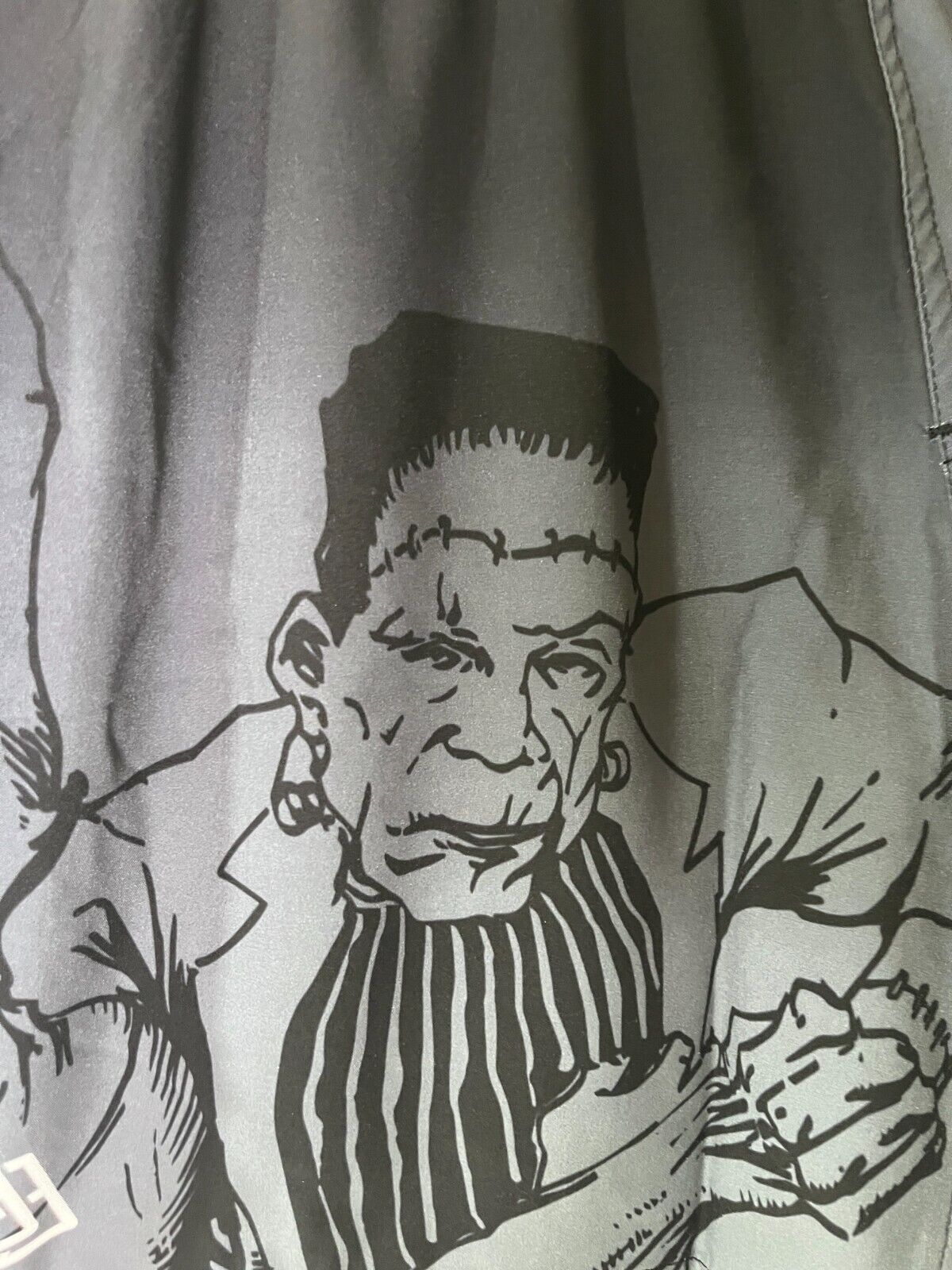 93 Brand Mens 36 XL Gawakoto Monster Grappling Shorts Gray Jiu Jitsu MMA Stretch