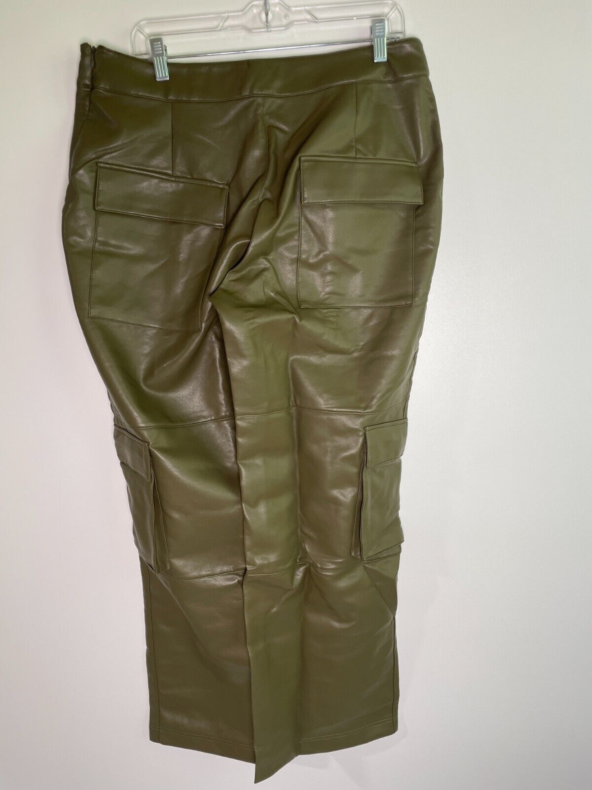 Poster Grl Women's XXL Path of Destruction Vegan Leather Cargo Pants Dolls Kill