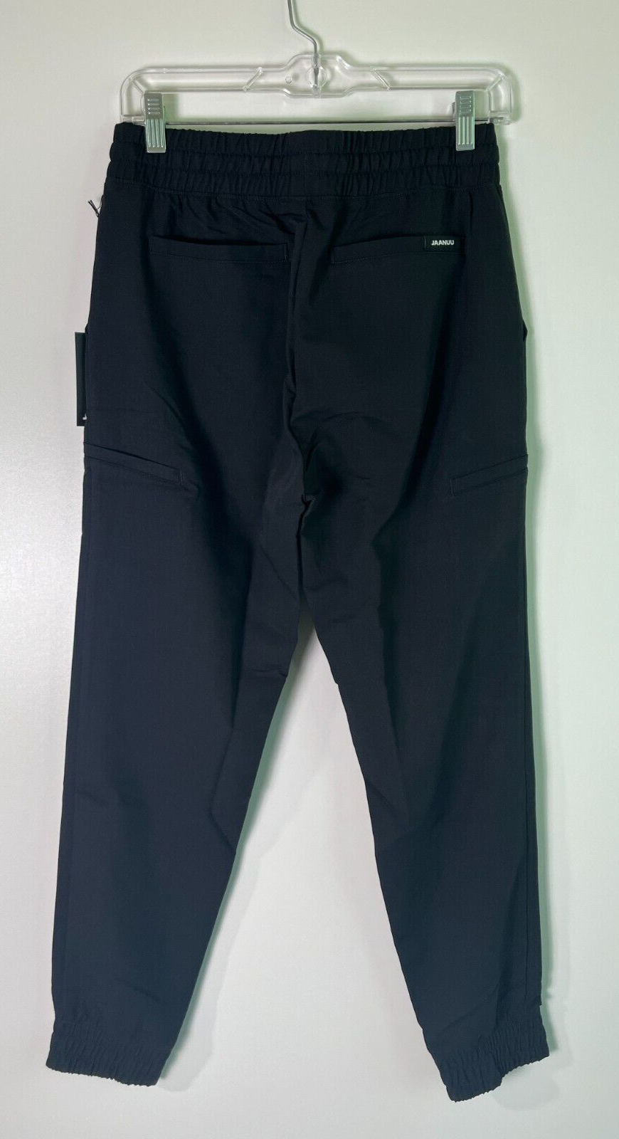 JAANUU Petite S PS Jace Skinny On-the-Go Scrub Jogger Pant Black Unisex W20009P