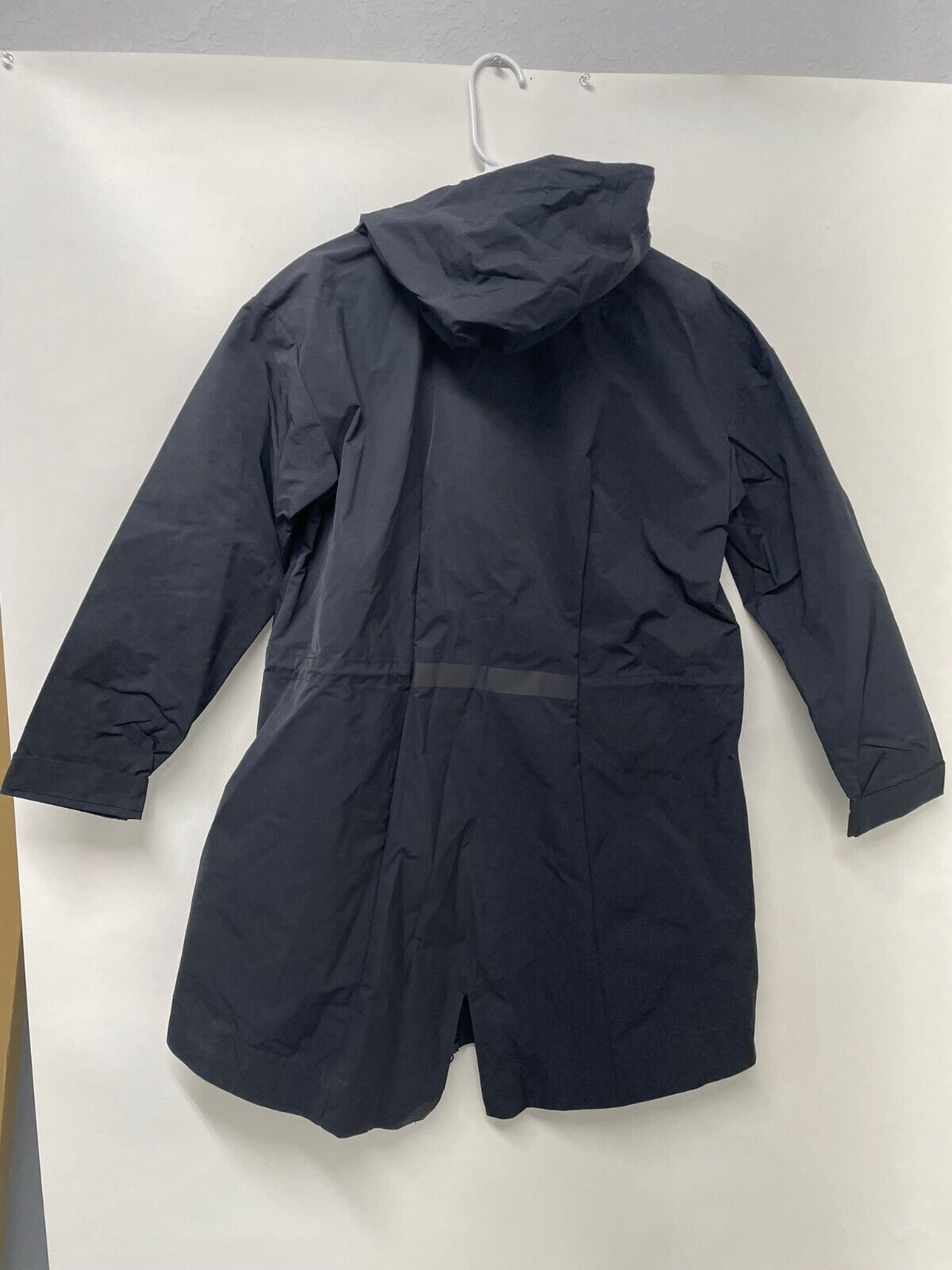 Nike Sportswear Womens S Packable Waterproof Jacket 859541 BND Parka Black