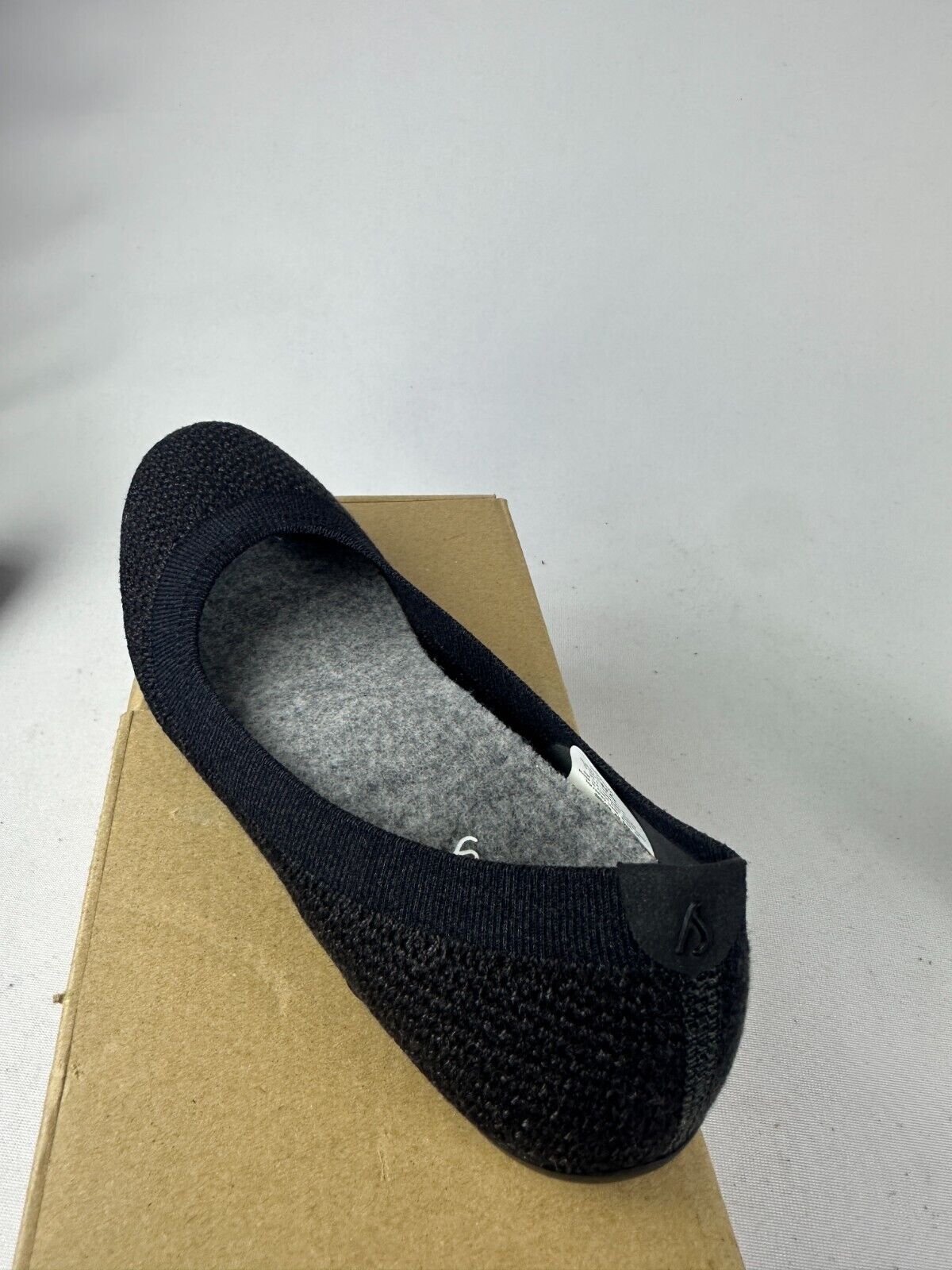 Allbirds Womens 6 Tree Breezers Heathered Black Ballet Flat Shoes TB1WHBK060