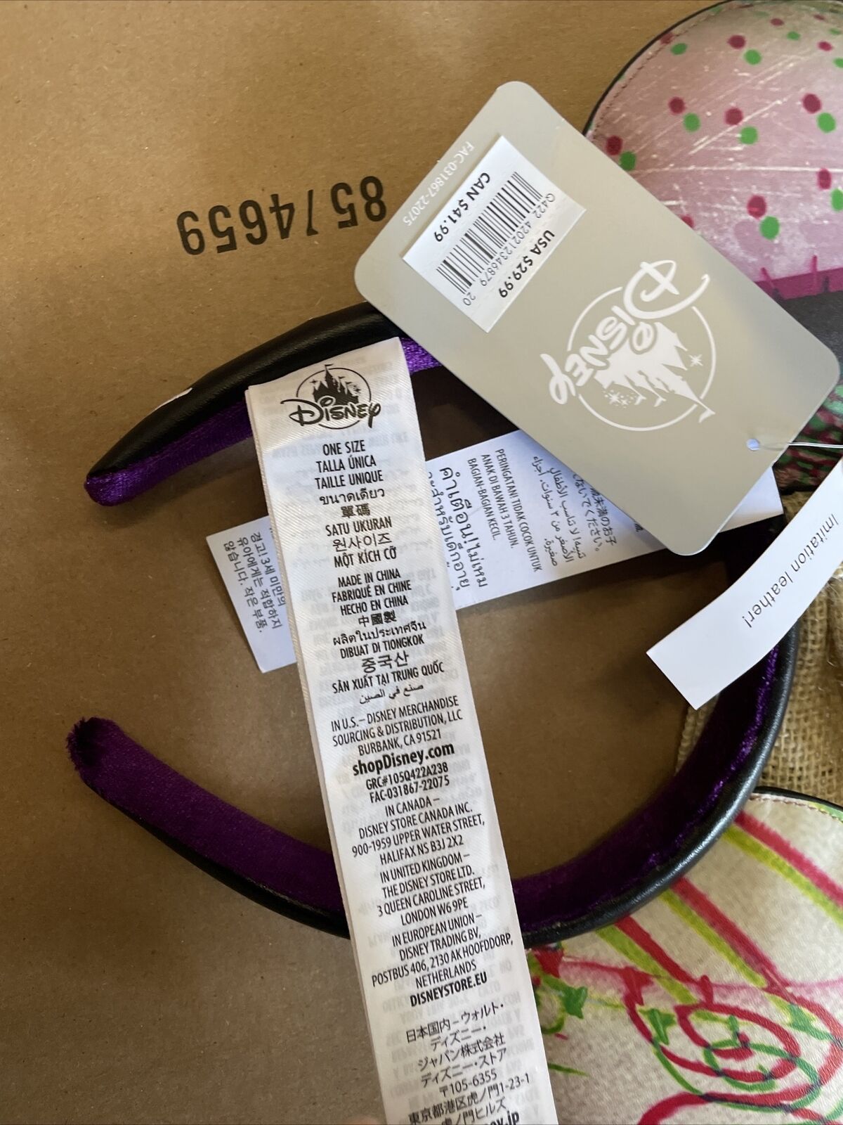 Disney Ears Nightmare Before Christmas Mickey Sally Halloween Headband 2023 2022