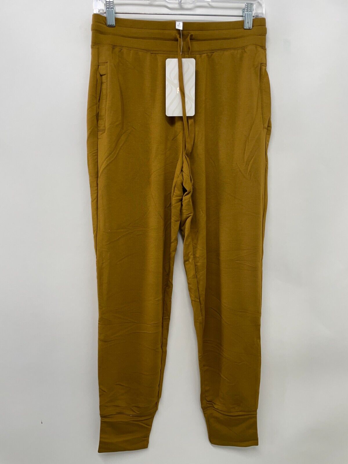 Fabletics Womens S Luxe Terry Jogger Pants Dark Bronze Athletic PT1936019-1755