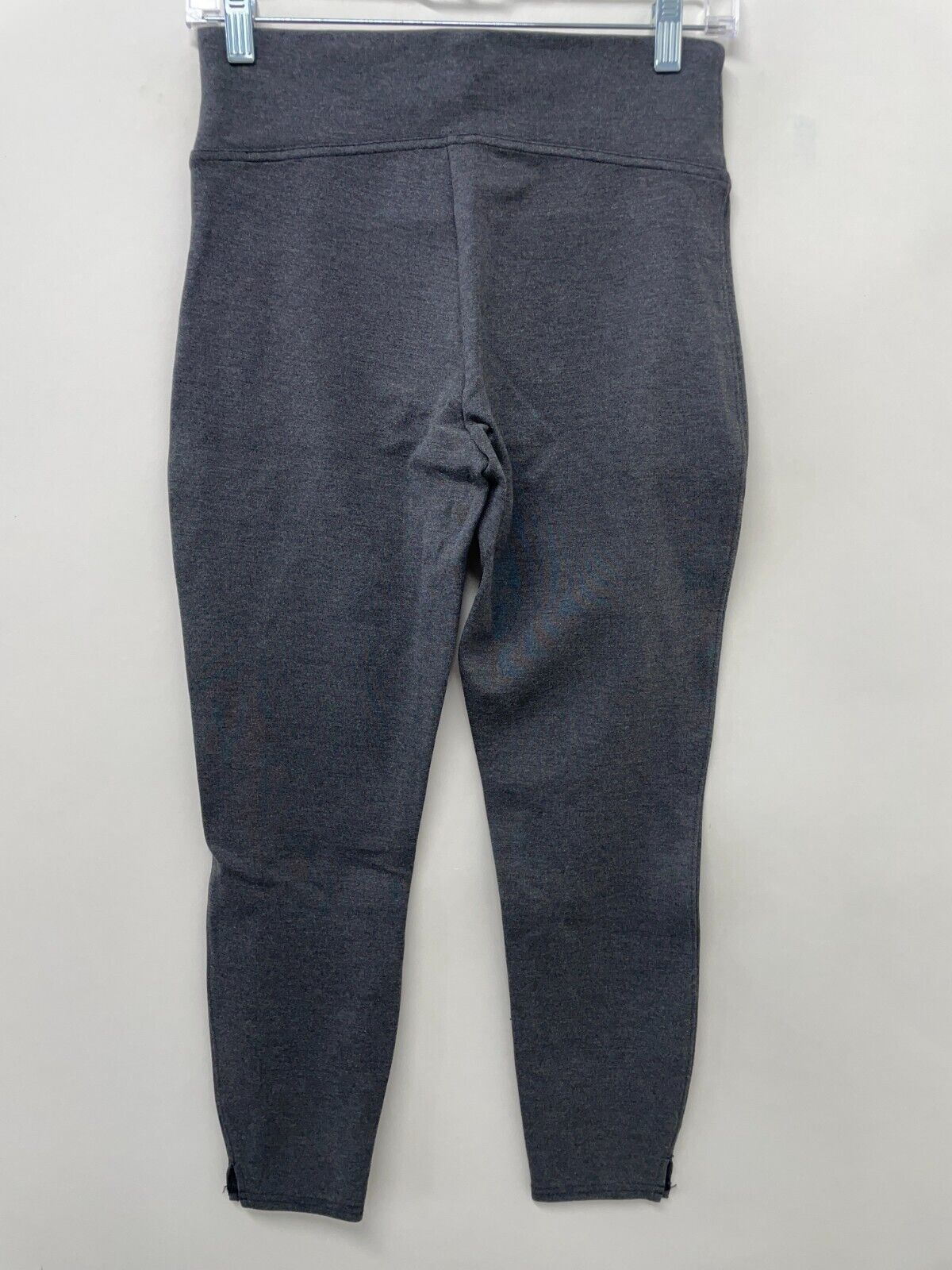 Spanx Womens S Ponte Knit Ankle Length Slimming Leggings Charcoal Gray 20262Q