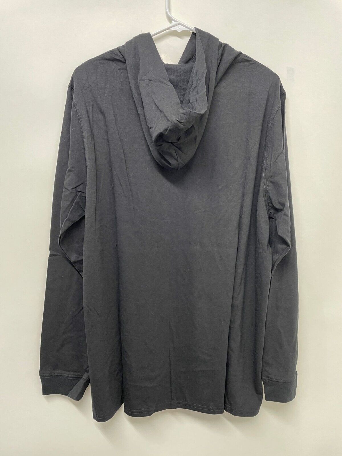 Soft Serve Unisex L Active Cloud Cotton Hoodie Jet Black Blue Organic Cotton