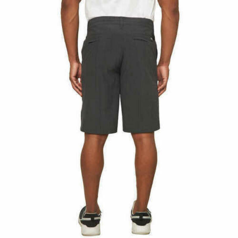 O'Neill Mens 40 Meteorite Gray Plaid Hybrid Quick Drying Stretch Swim Shorts