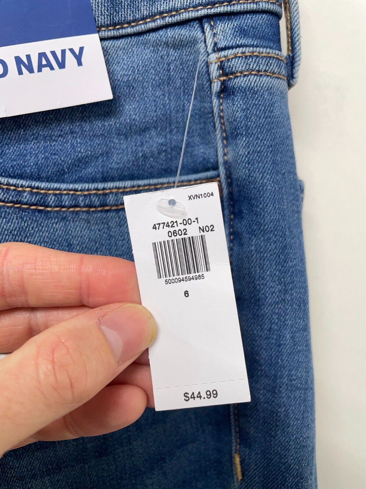Old Navy Womens 10 High-Waisted OG Straight Ripped Jeans What a Dalia 673587