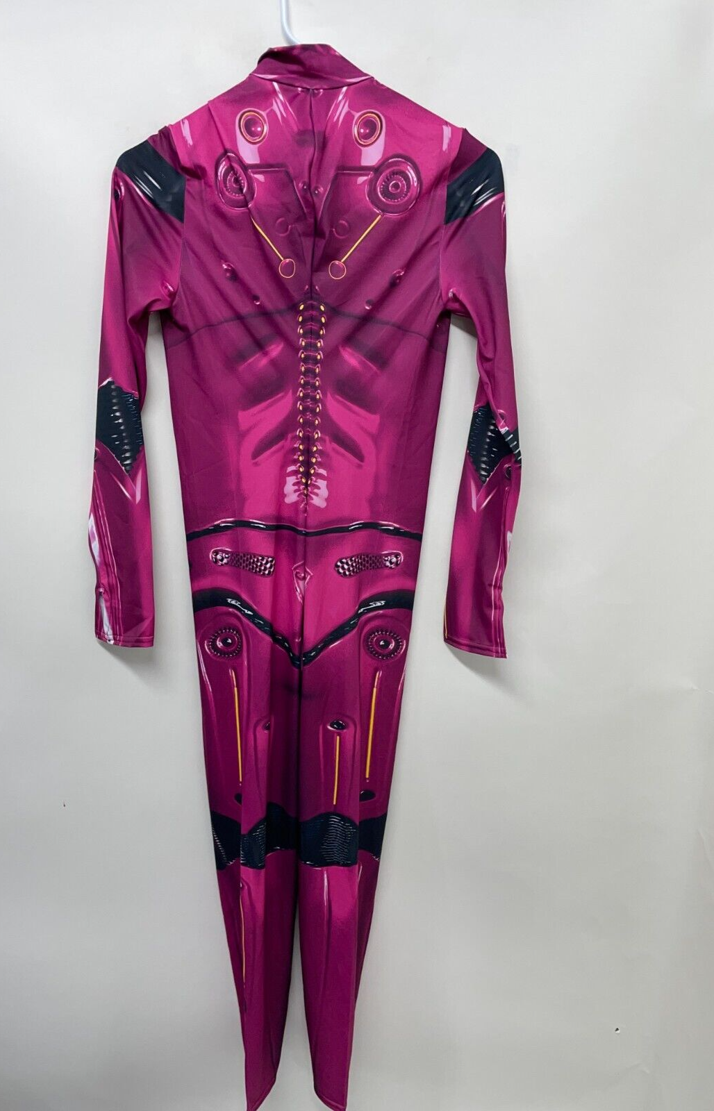 Candy Catz Women's L Flux Droid Magenta Costume Bodysuit Cosplay Festival Robot