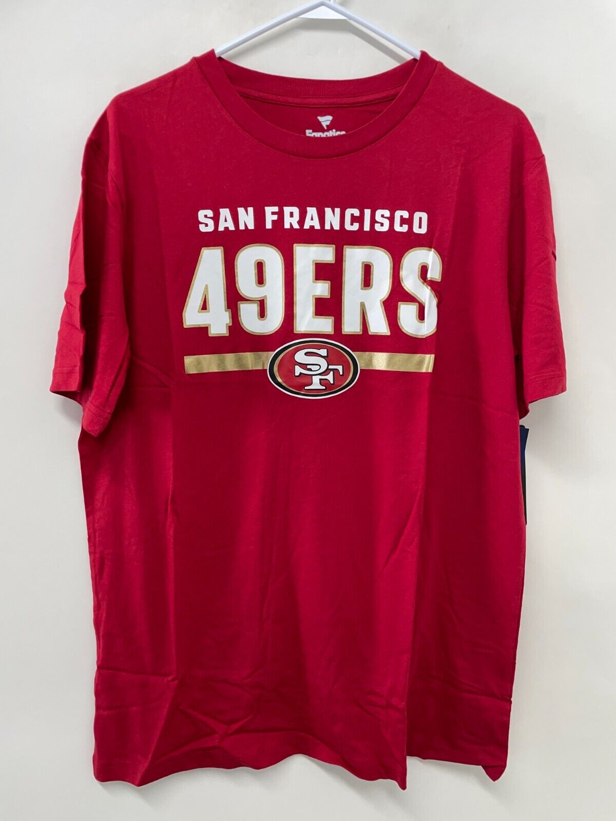 Fanatics Men's XL San Francisco 49ers Speed & Agility T-Shirt Scarlet Red NWT