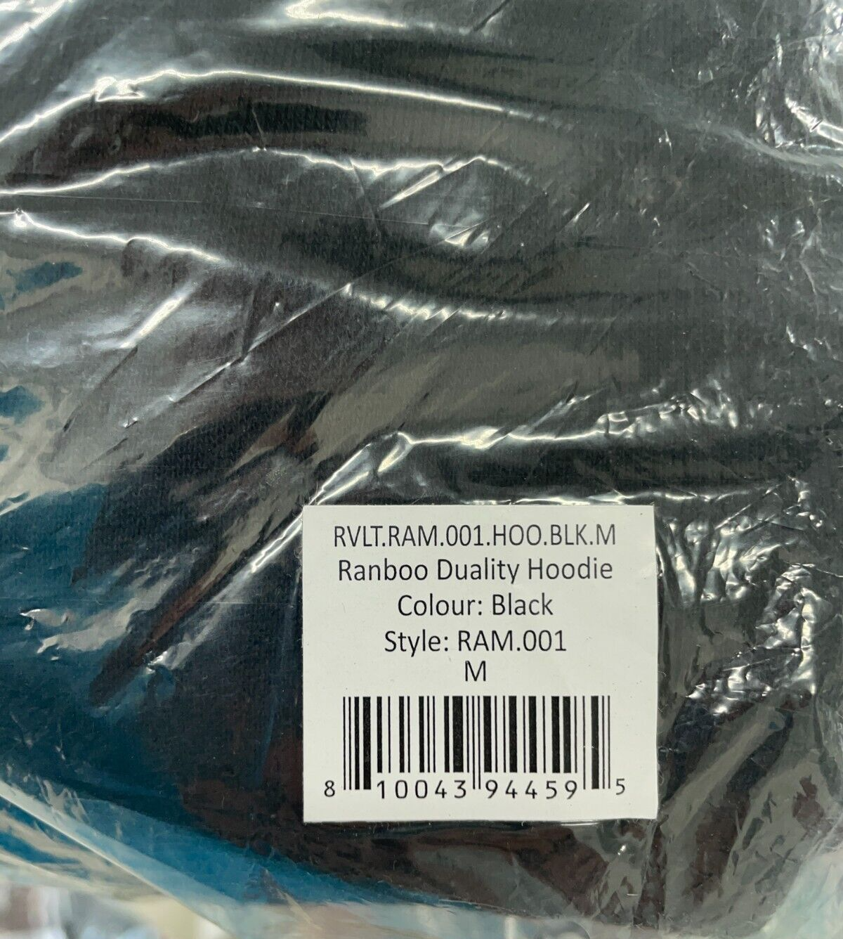 Ranboo Men's M Duality Hoodie Black Pullover Cotton Fleece Sweater RAM.001 NEW