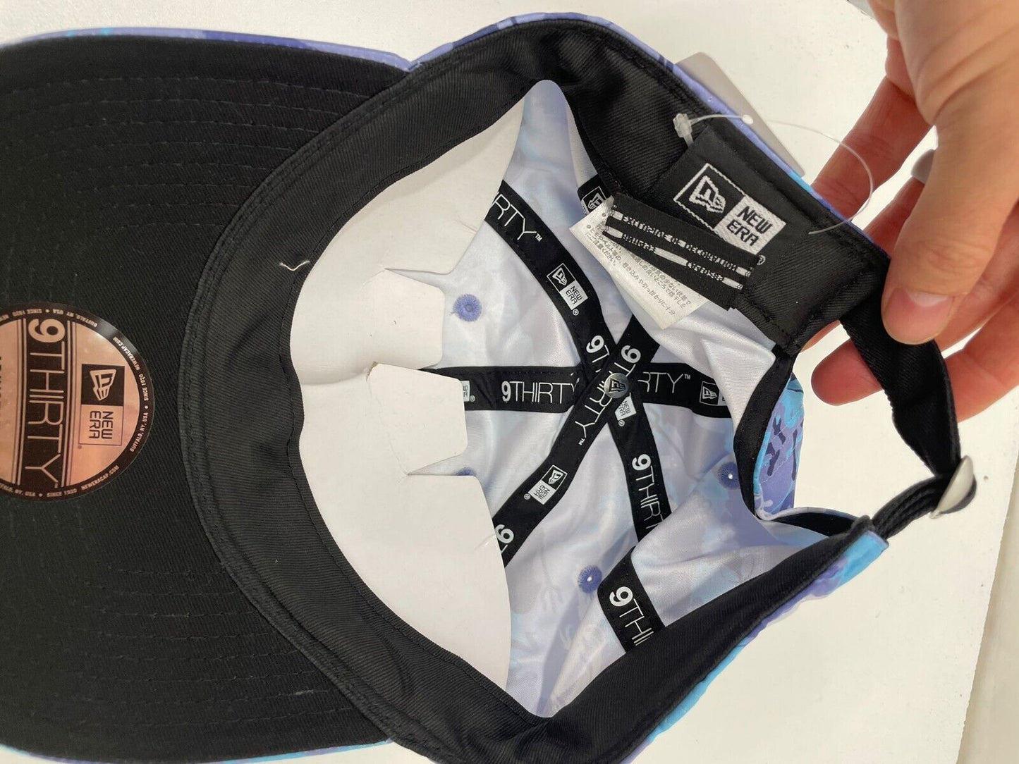 Hololive New Unisex OSFA English Collaboration Cap Blue Super Expo Camo Era Hat