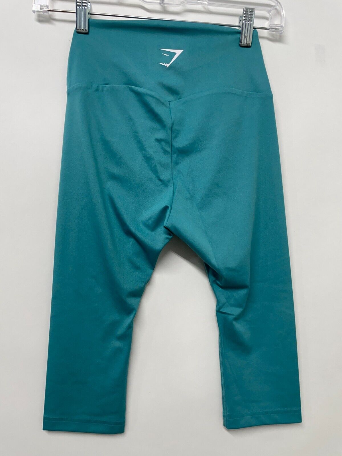 Gymshark Women's S Training Cropped Leggings Teal High Rise Capri B1A1U NWT