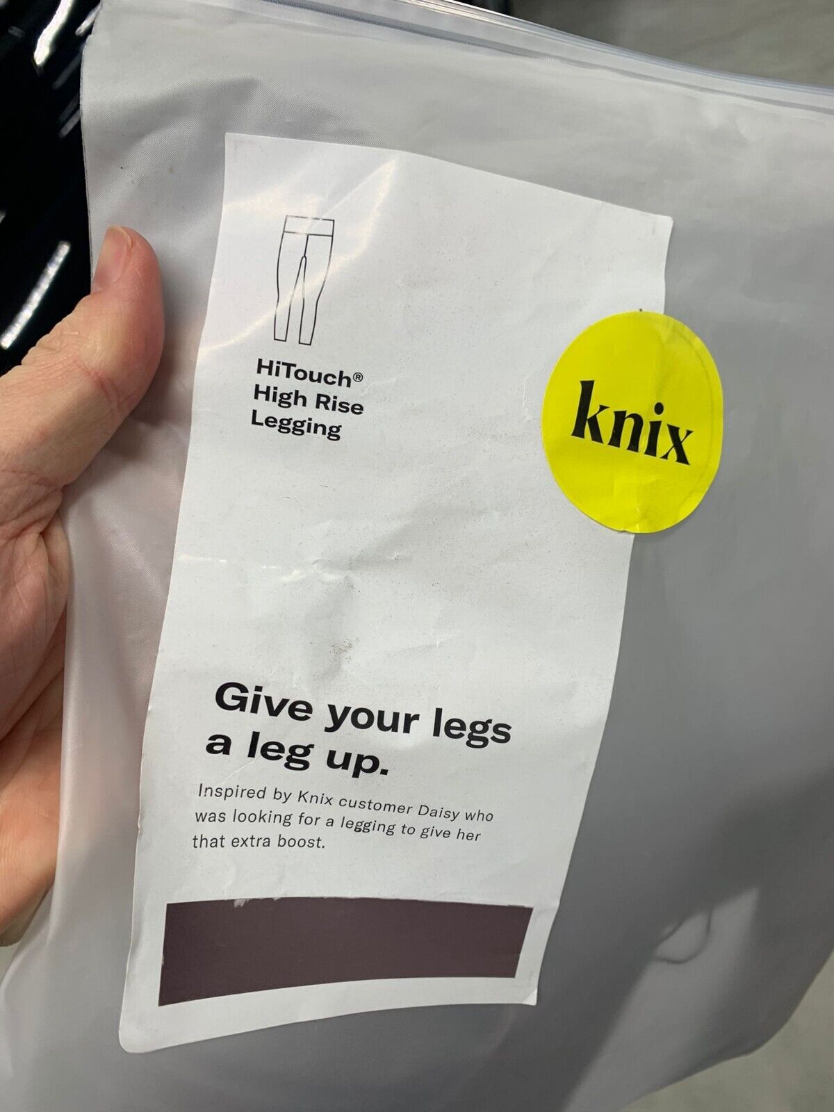 Knix Womens S Technical HiTouch High Rise Leggings Yoga Pant Violet Dusk Mauve