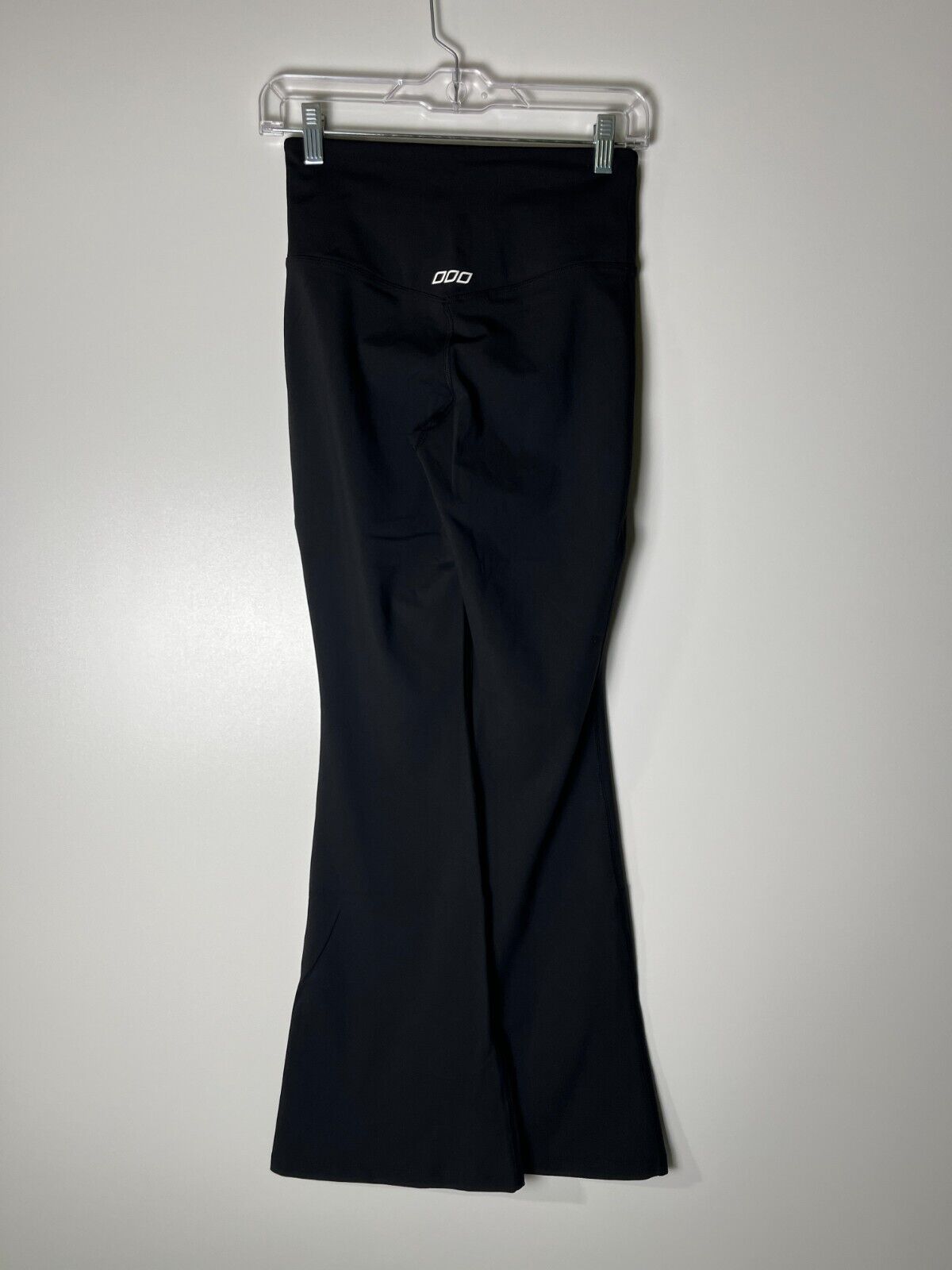 Lorna Jane Women's S  Lotus Flared Full Length Leggings Black High-Rise LB0436