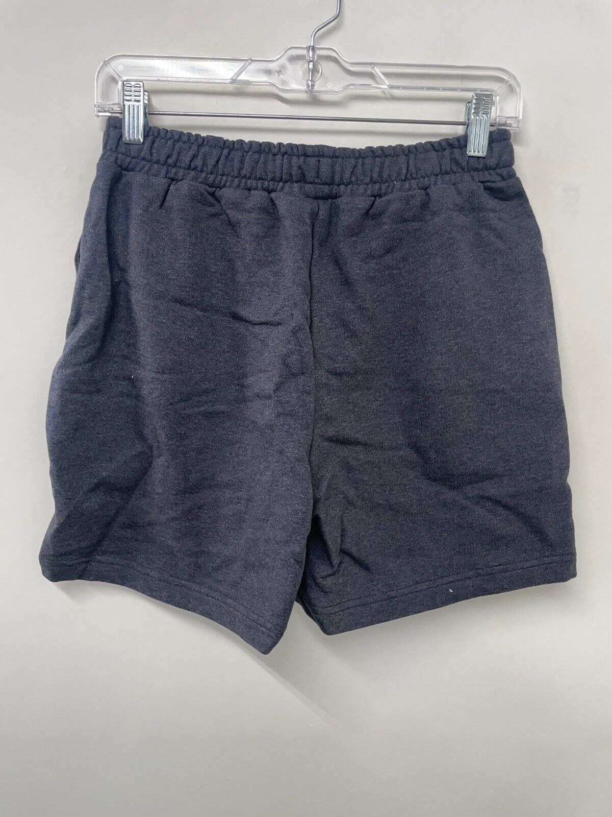 Gymshark Womens XS 5" Rest Day Sweat Shorts Black Marl Boxy Fit B1A2R Gym