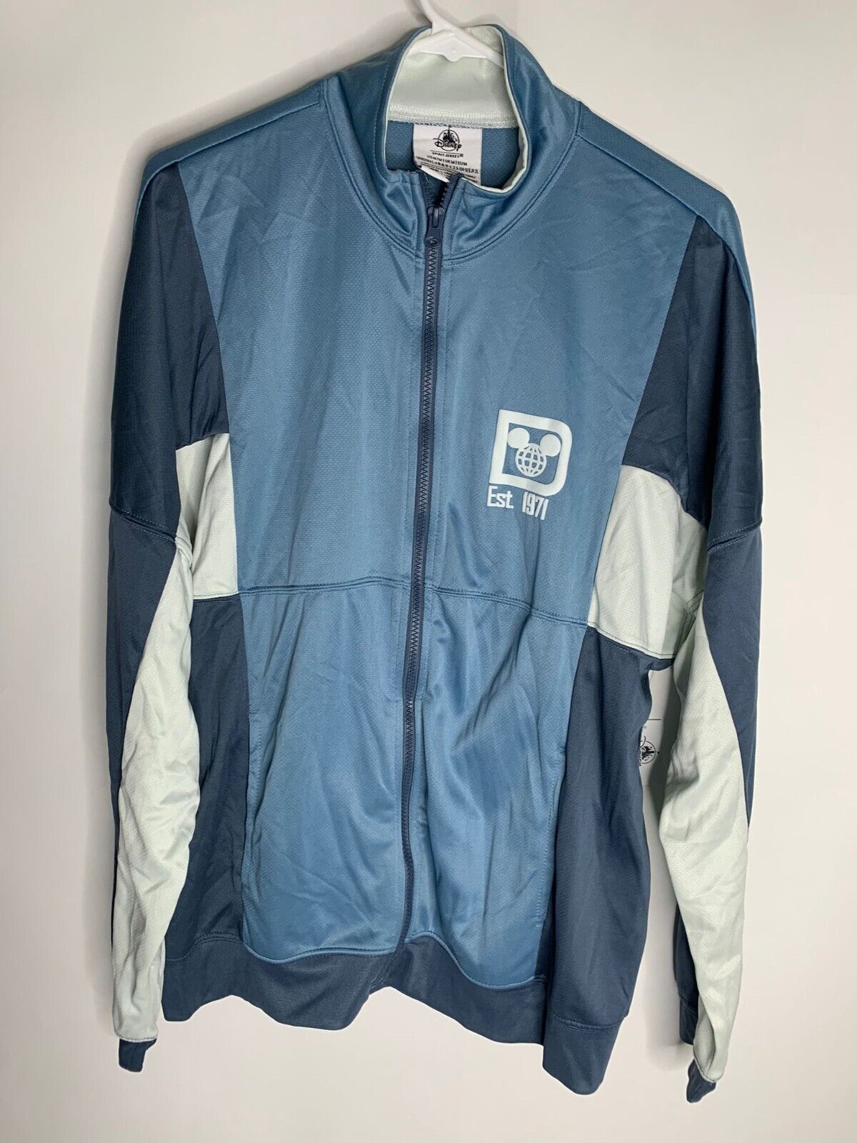 Walt Disney World Adult M Spirit Jersey Full Zip Track Jacket 2022