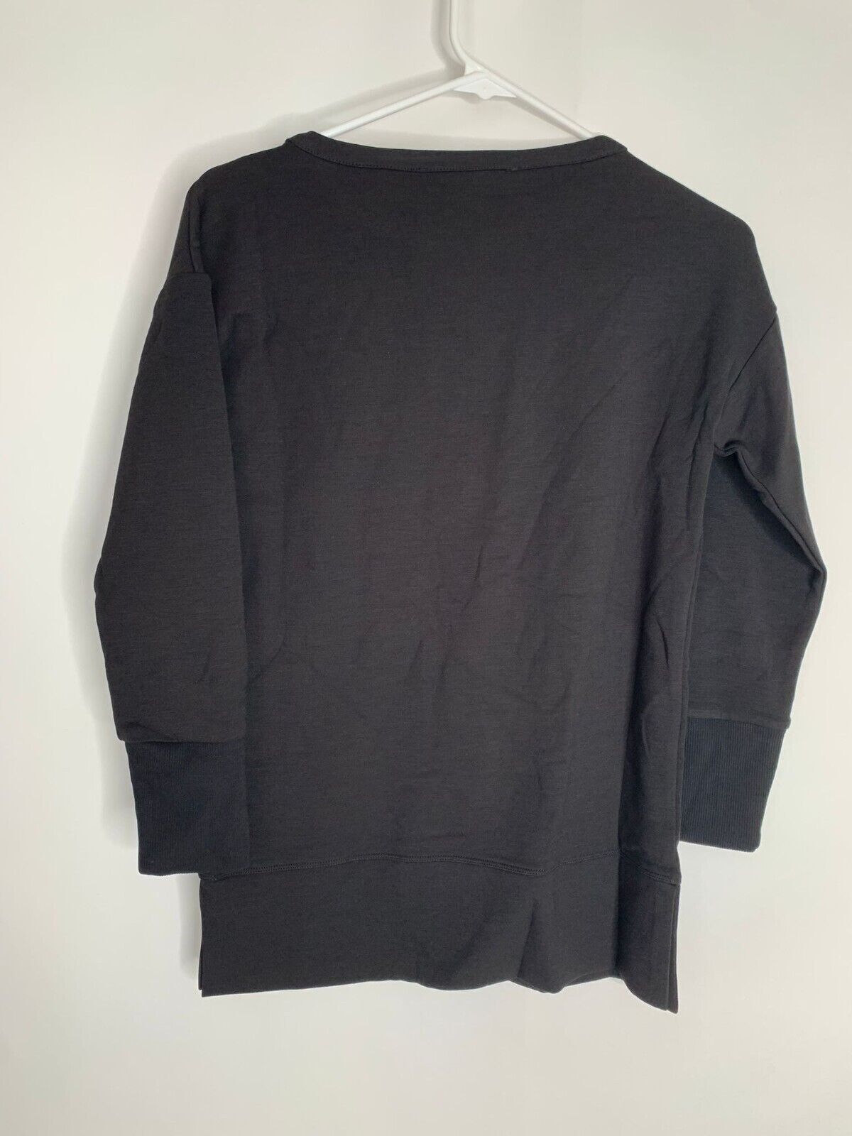 White House Black Market Womens XXSP PXXS Long Sleeve Cozy Lace Up Tunic Top