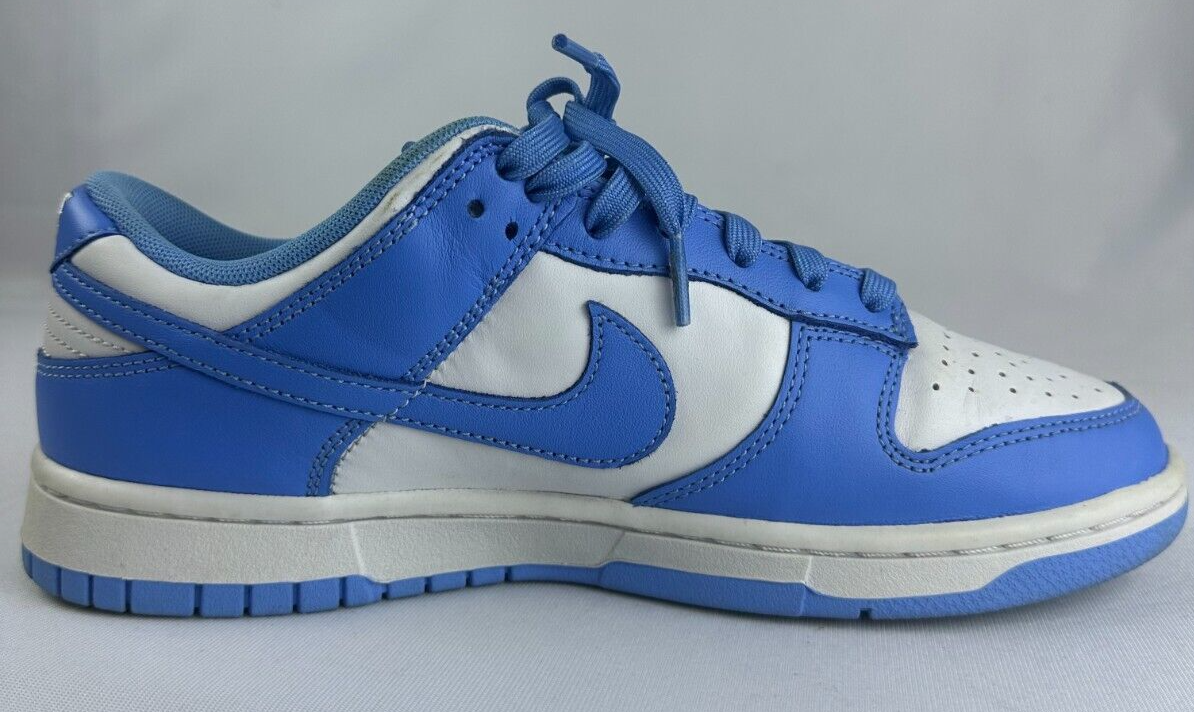 Nike Mens 9 Dunk Low University Blue UNC Carolina Shoes Sneakers CW1590-103