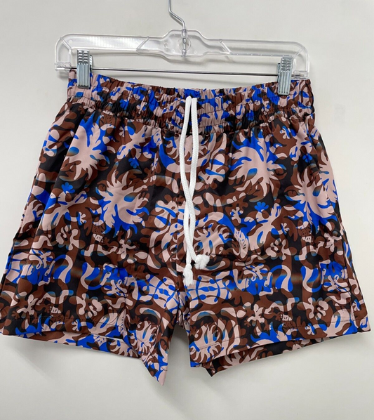 Reclaimed Vintage ASOS Mens S Swim Shorts 90s Celestial Print Lined Trunks