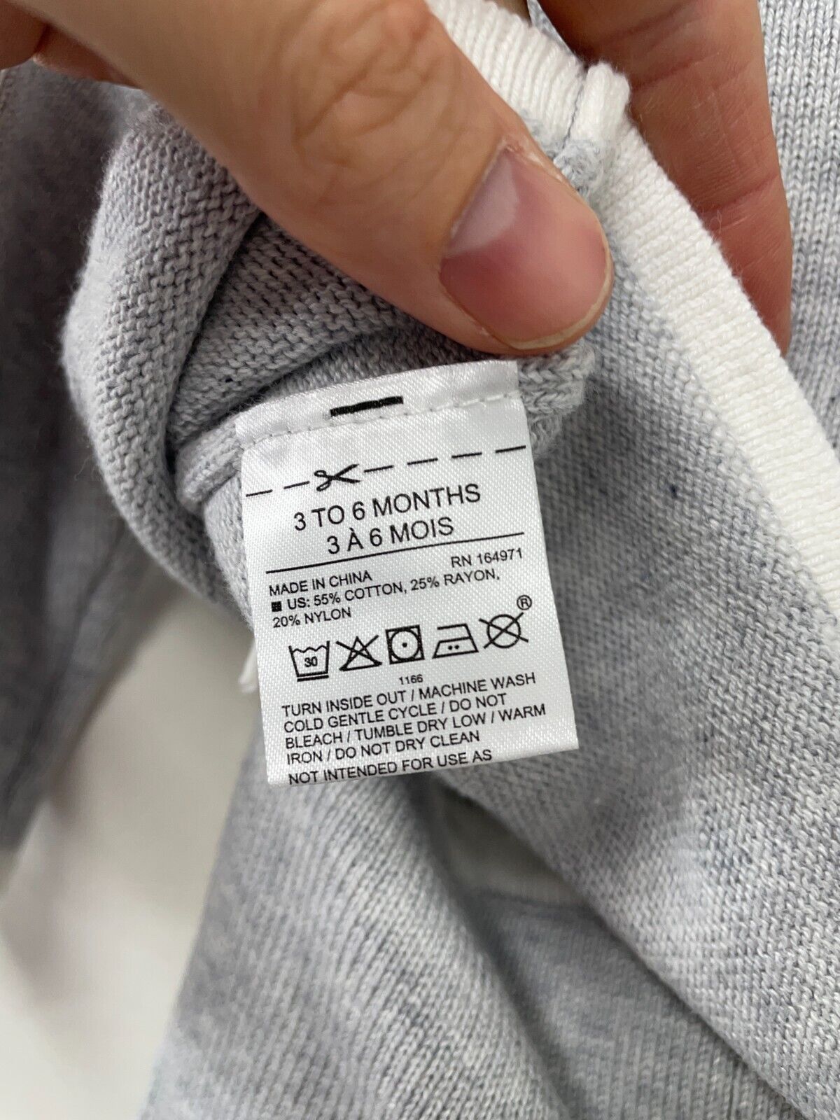 Janie & Jack Baby 3-6m Wrap Sweater Set Earl Grey Heather Kimono-Style Pants NWT
