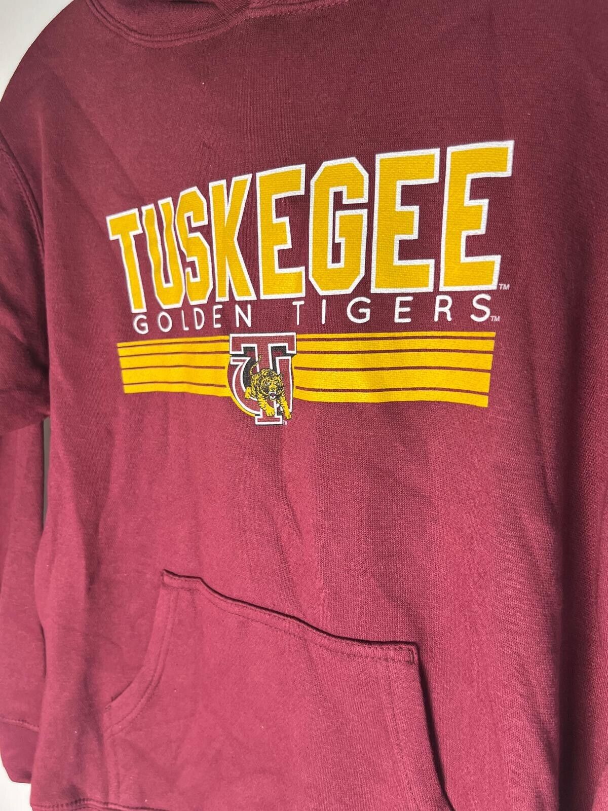 Tuskegee Golden Tigers Youth XL Maroon Hoodie OURAY Sportswear HBCU Sweatshirt