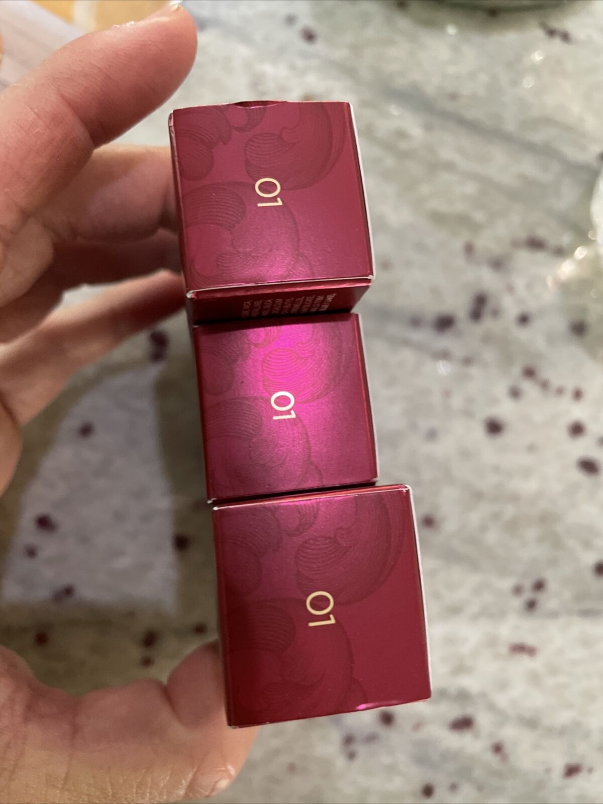 KIKO Lot of 3 Lipstick A Holiday Fable Enchanting 01 Dazzling Nude