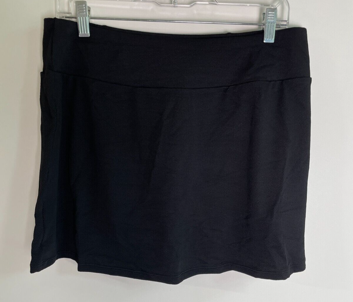 Tommy Bahama Women's XL Island Cays Skort Tennis Golf Skirt Black SS200298