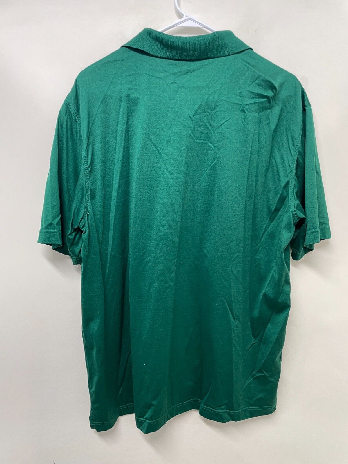 Masters Collection Mens XL Polo Golf Shirt Green Embroidered Logo Short Sleeve