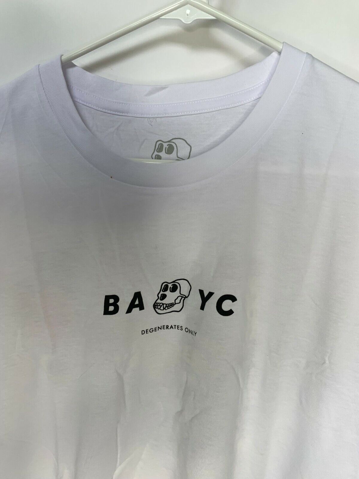 BAYC Bored Ape Yacht Club Mens L Degenerates Only Trash Tee T Shirt Ape Fest
