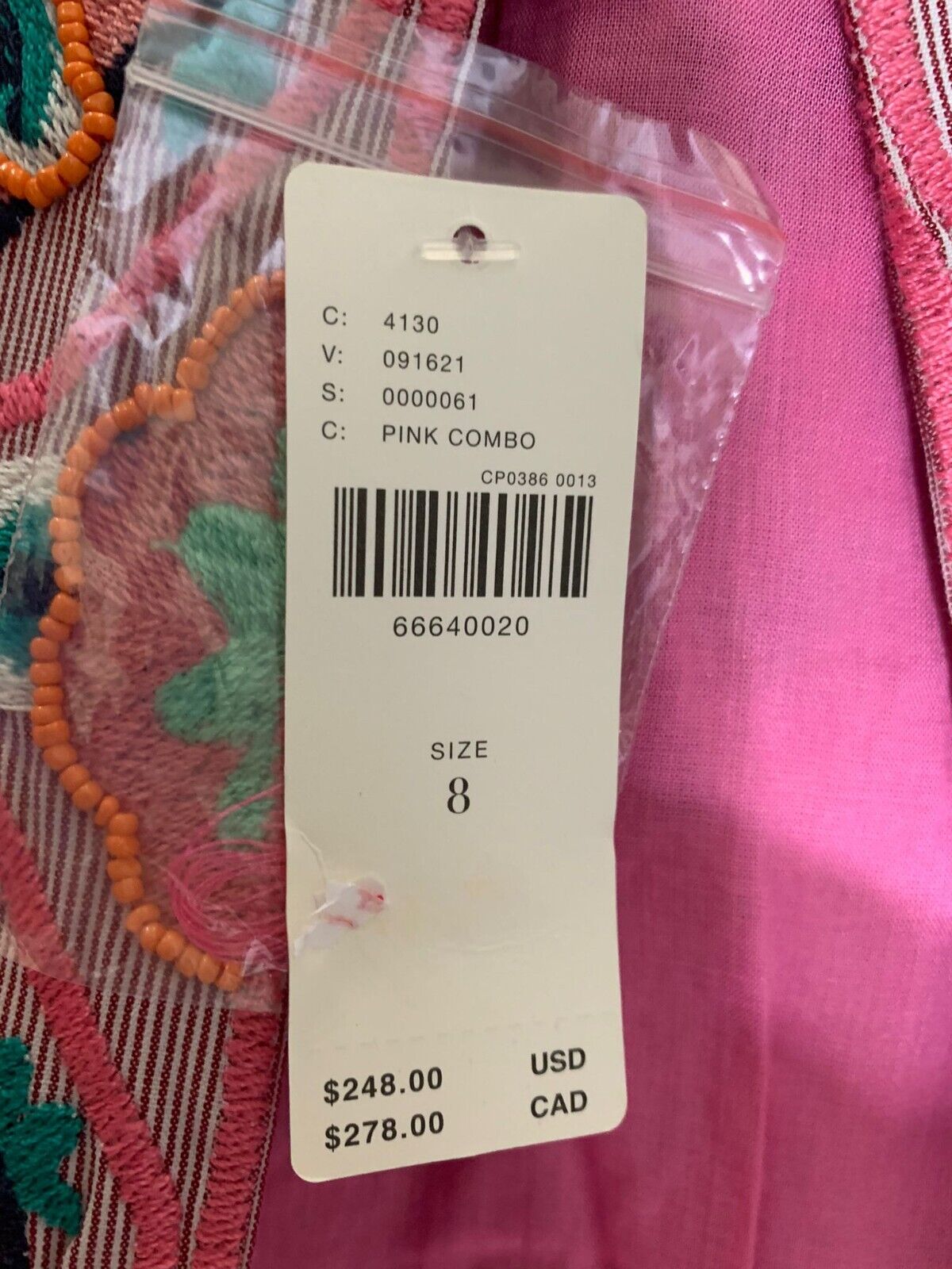 anthropologie Womens 8 Embroidered & Applique Shift Dress Boho Sleeveless Floral