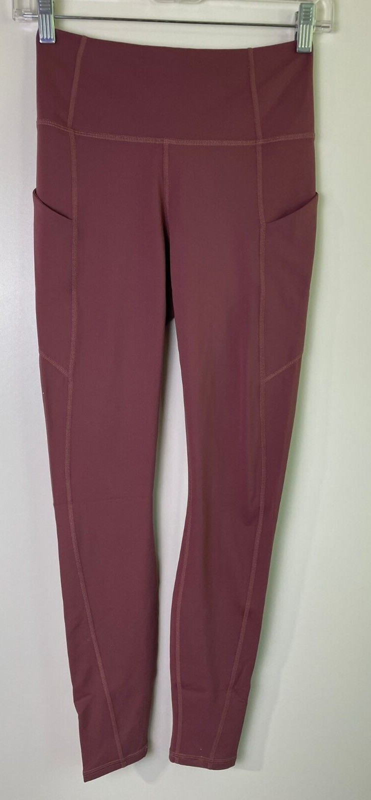 Fabletics Womens XS Oasis PureLuxe High-Waisted Legging Moonlight Gym Yoga Mauve